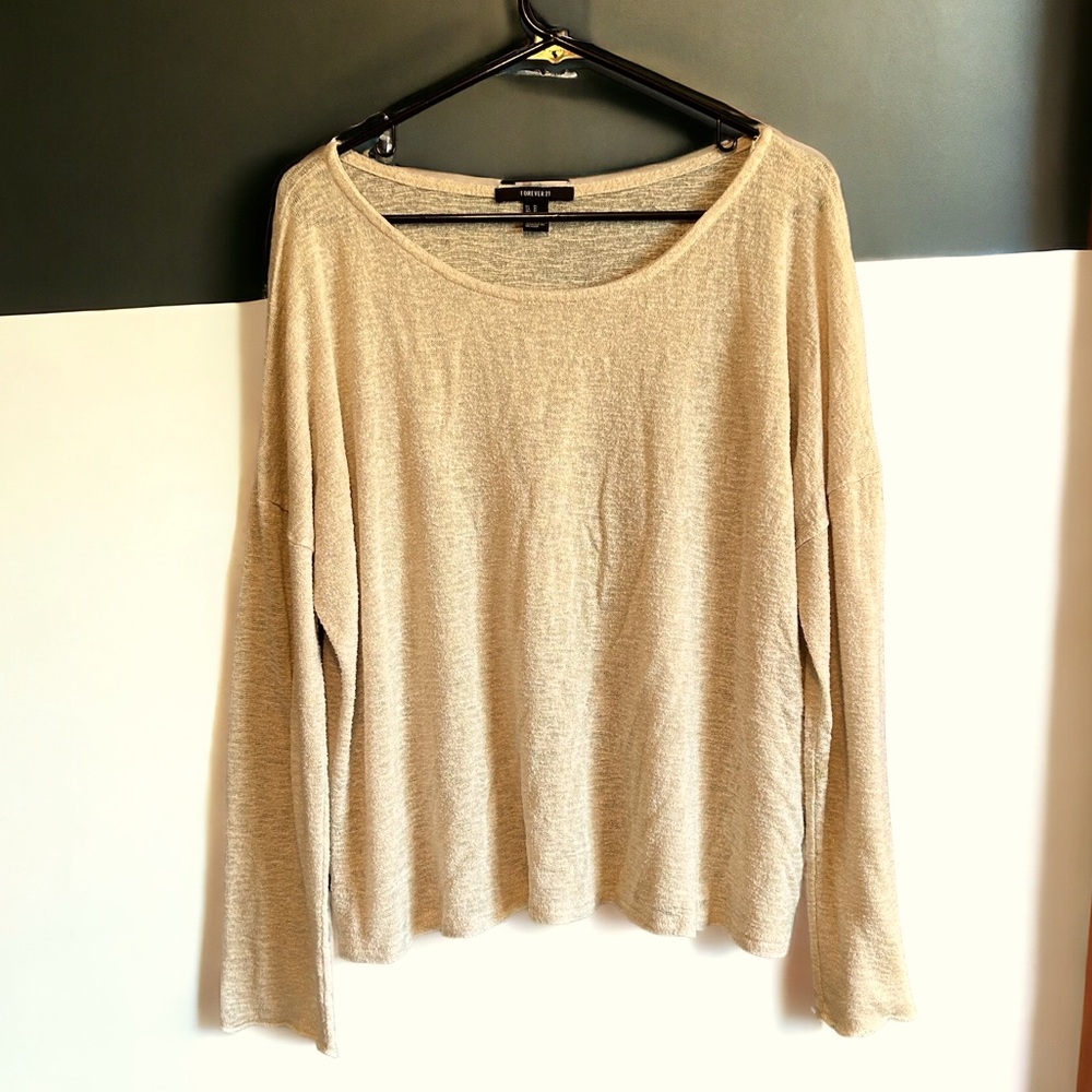 Relaxed Boxy Knit Top